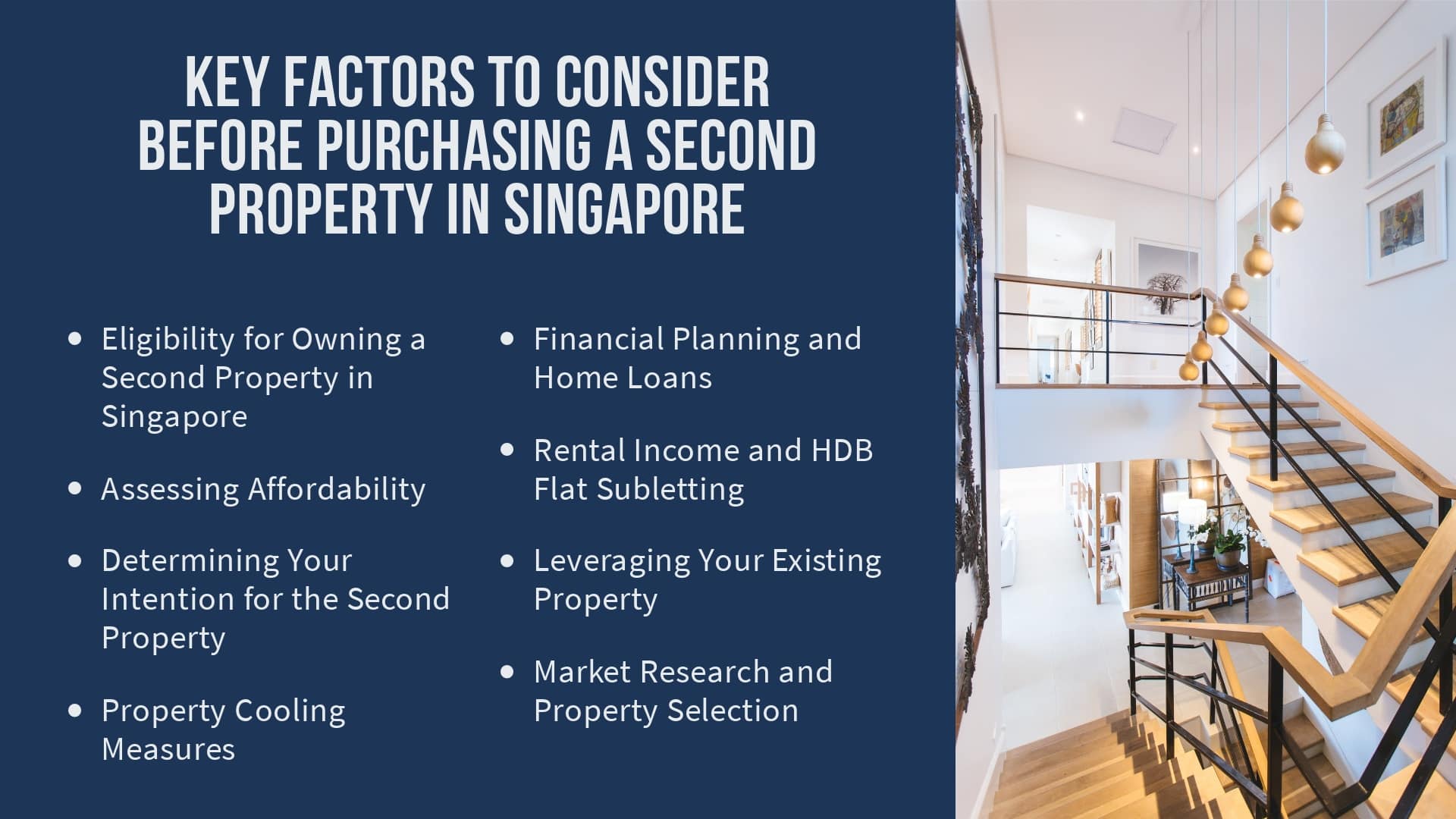 Key Factors to Consider Before Purchasing a Second Property in Singapore