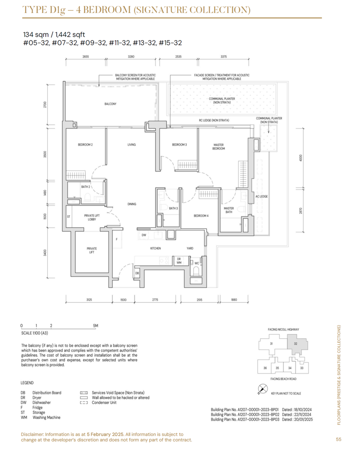 Aurea D1g floor plan