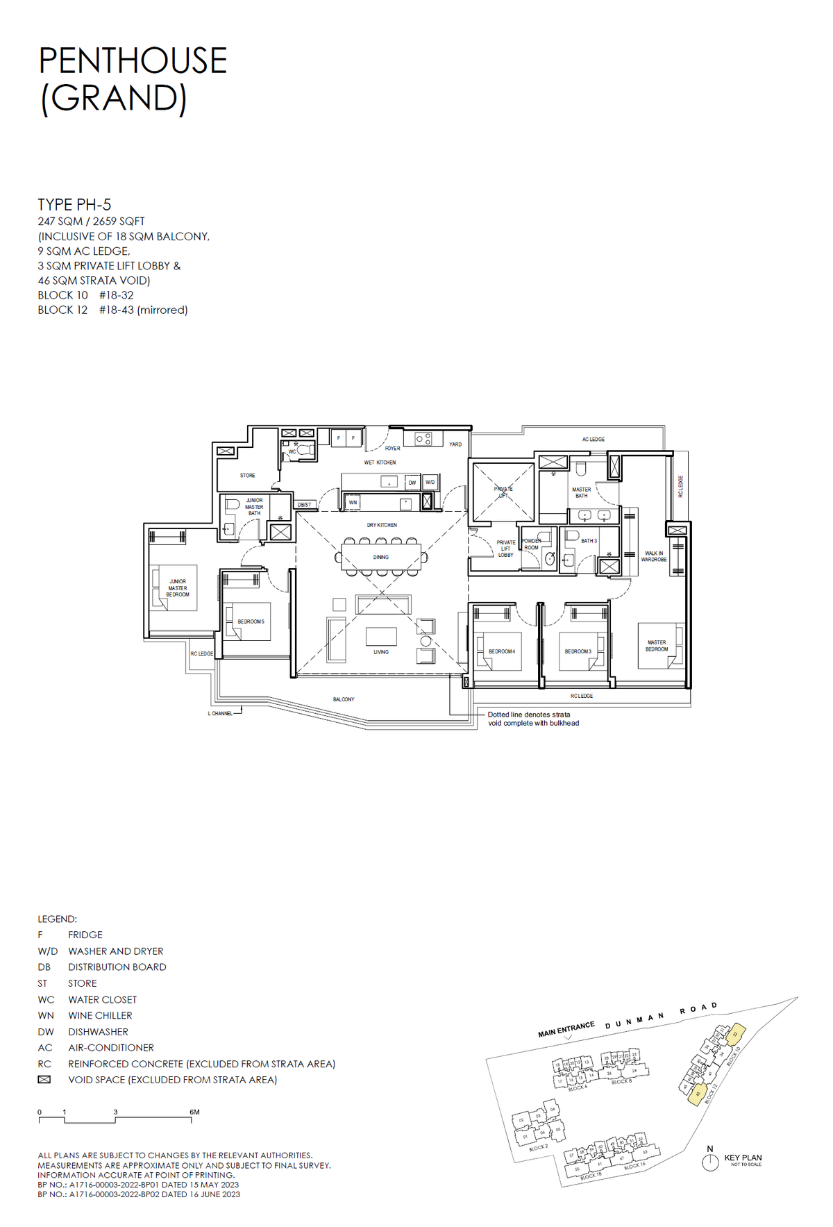 Grand Dunman 名门世家 PH-5 floor plan