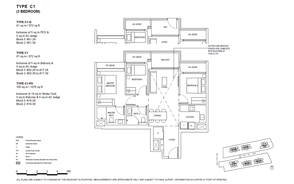 The Continuum 双悦园 C1 floor plan