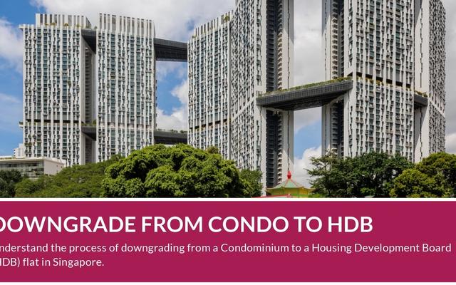 Downgrade From Condo to HDB in Singapore (2026): Rules, Wait-Out Period and Costs