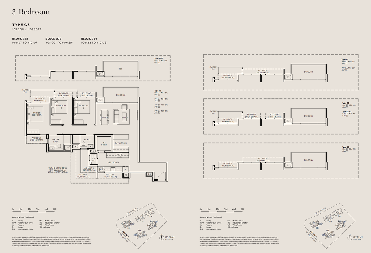 The Sen C3 floor plan