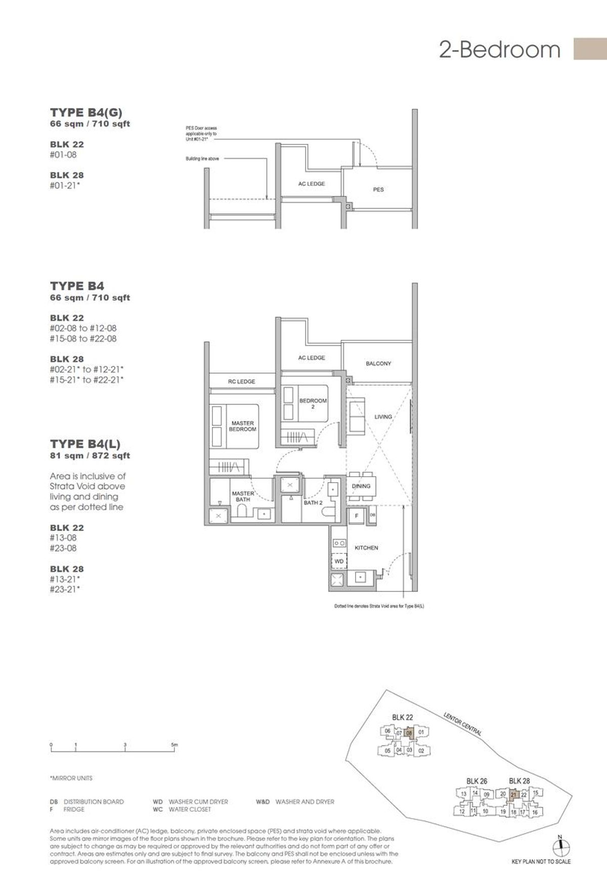 Hillock Green 悦翠轩 B4(L) floor plan