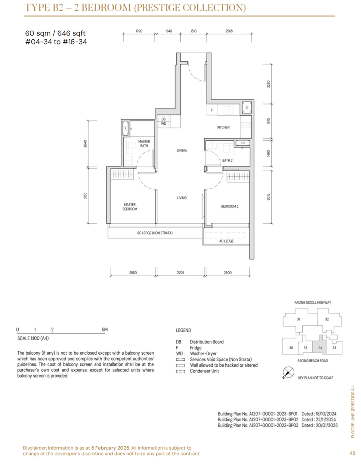 Aurea B2 floor plan