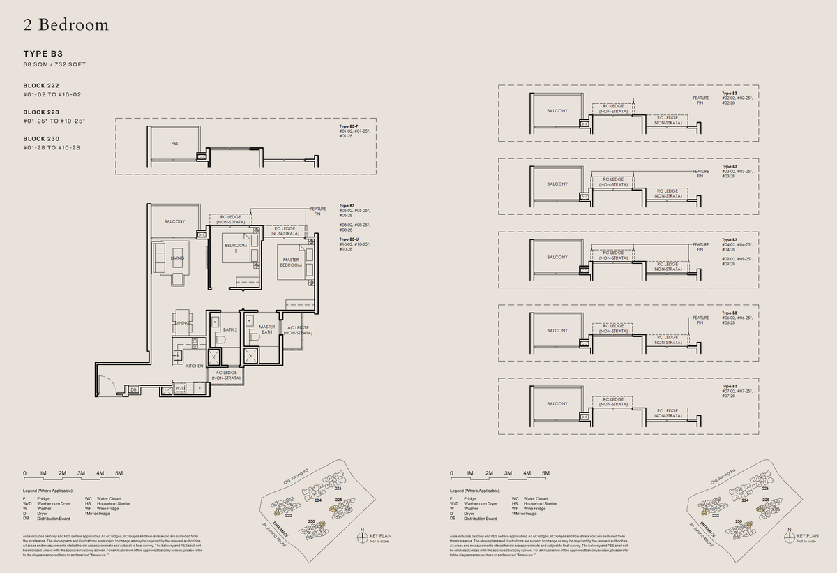 The Sen B3 floor plan