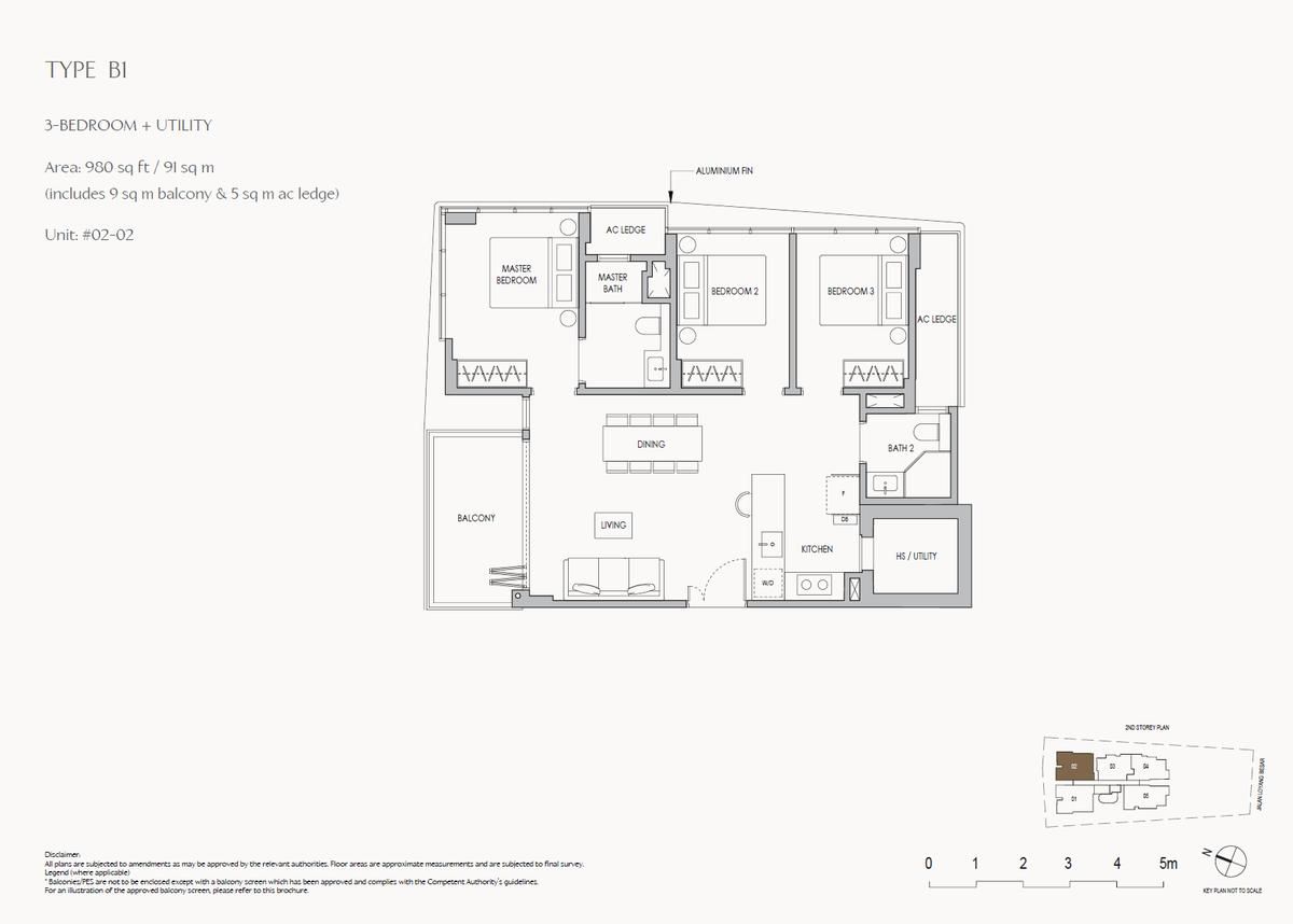 The Shorefront B1 floor plan
