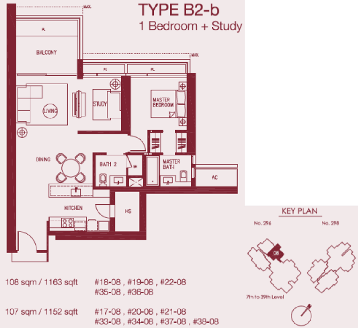Concourse Skyline B2-b floor plan