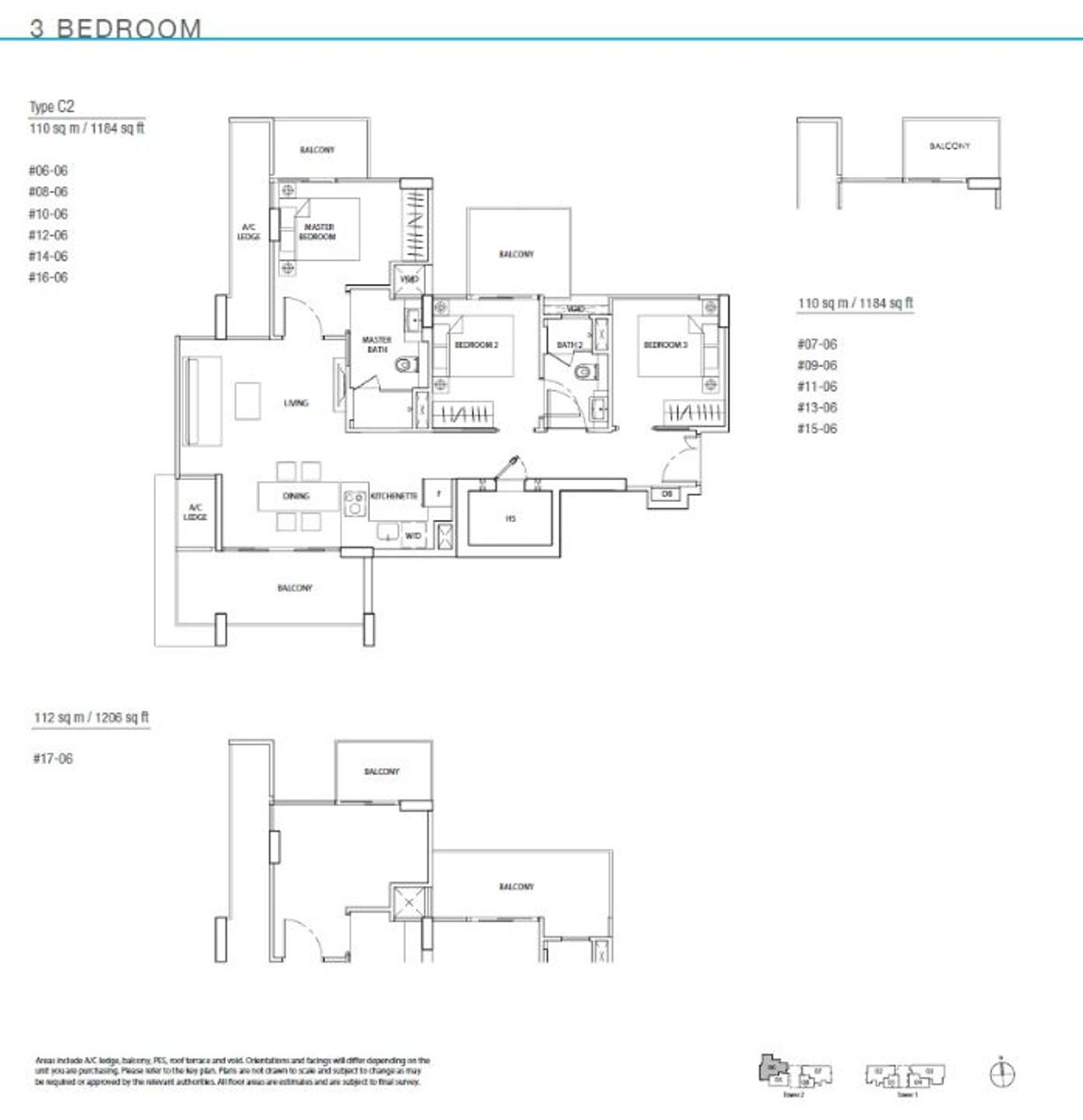 The Line @ Tanjong Rhu C2 floor plan