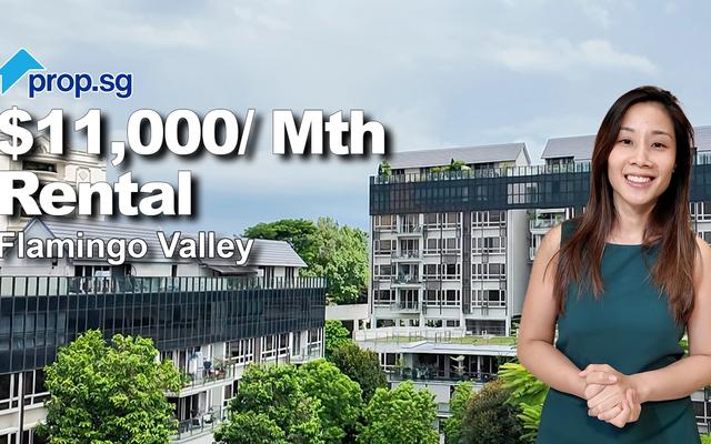 Flamingo Valley Penthouse for Rent | Rare 5BR Luxury with Sky Deck & Pool View!