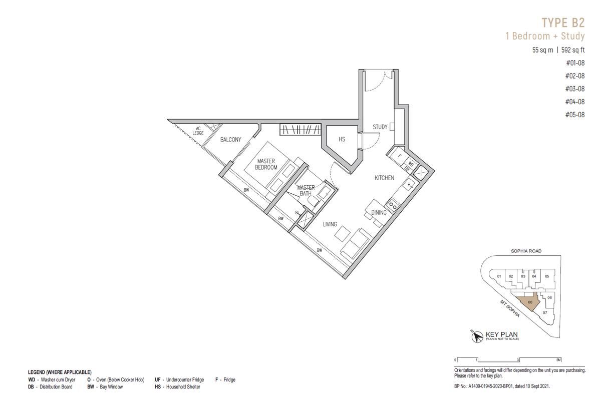 Sophia Regency B2 floor plan