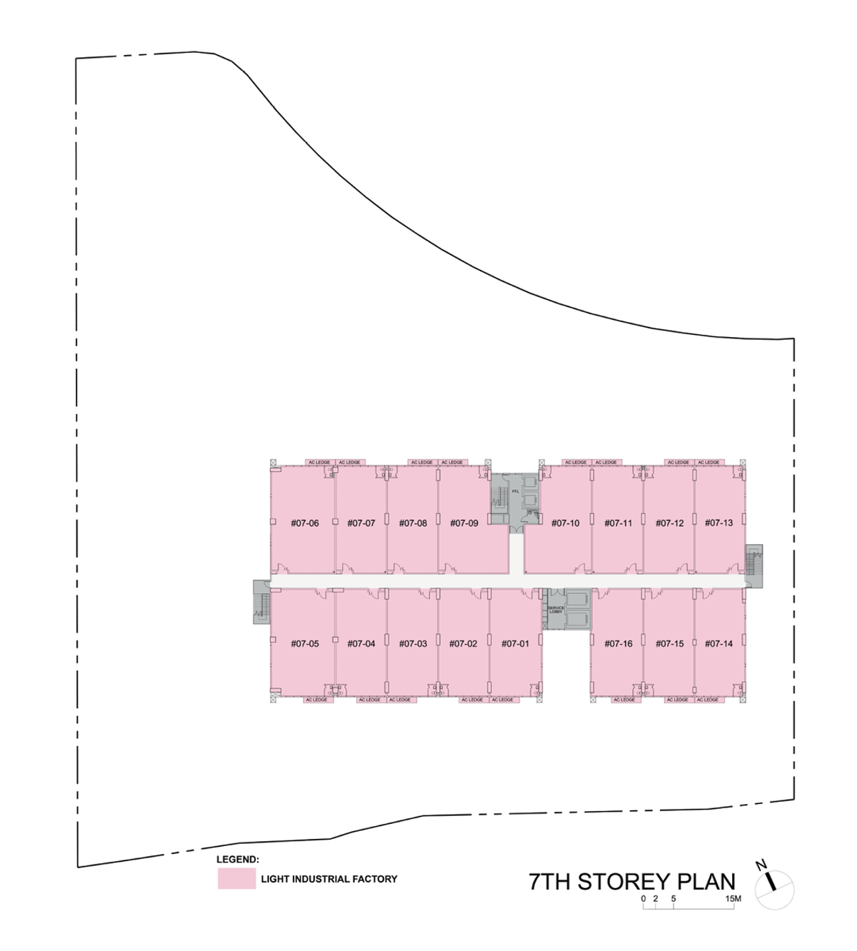 Nordcom 1 7th Storey floor plan
