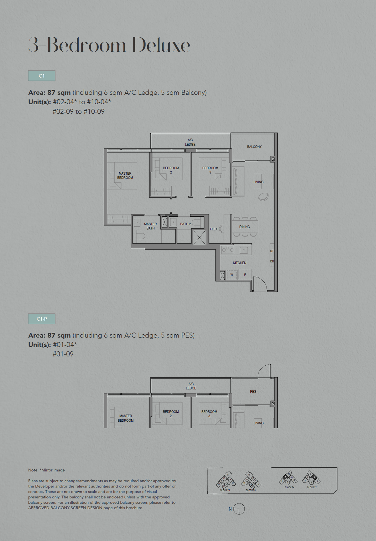 SORA 水岸華庭 C1 floor plan