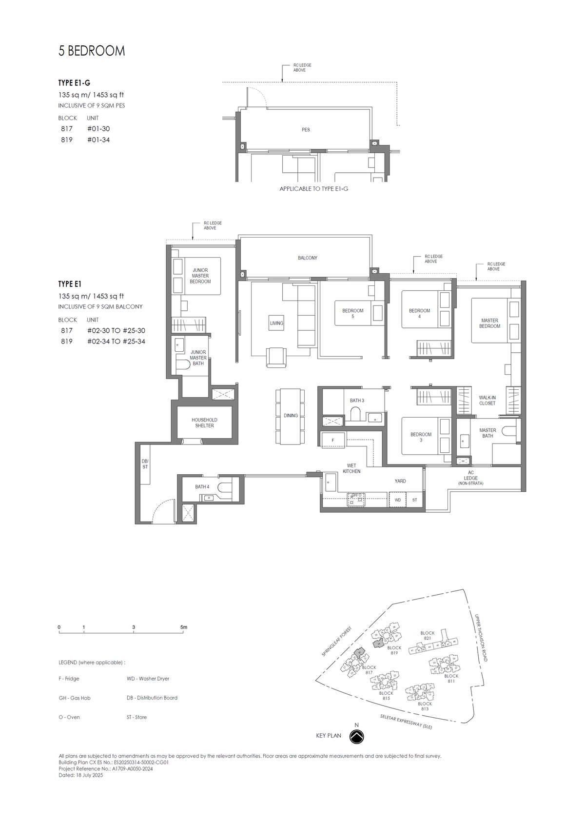 Springleaf Residence E1 floor plan