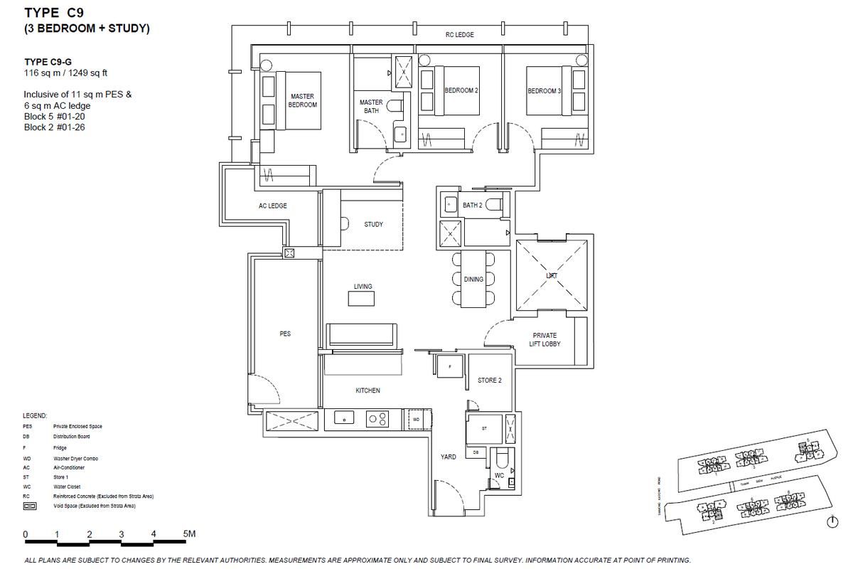The Continuum 双悦园 C9-G floor plan