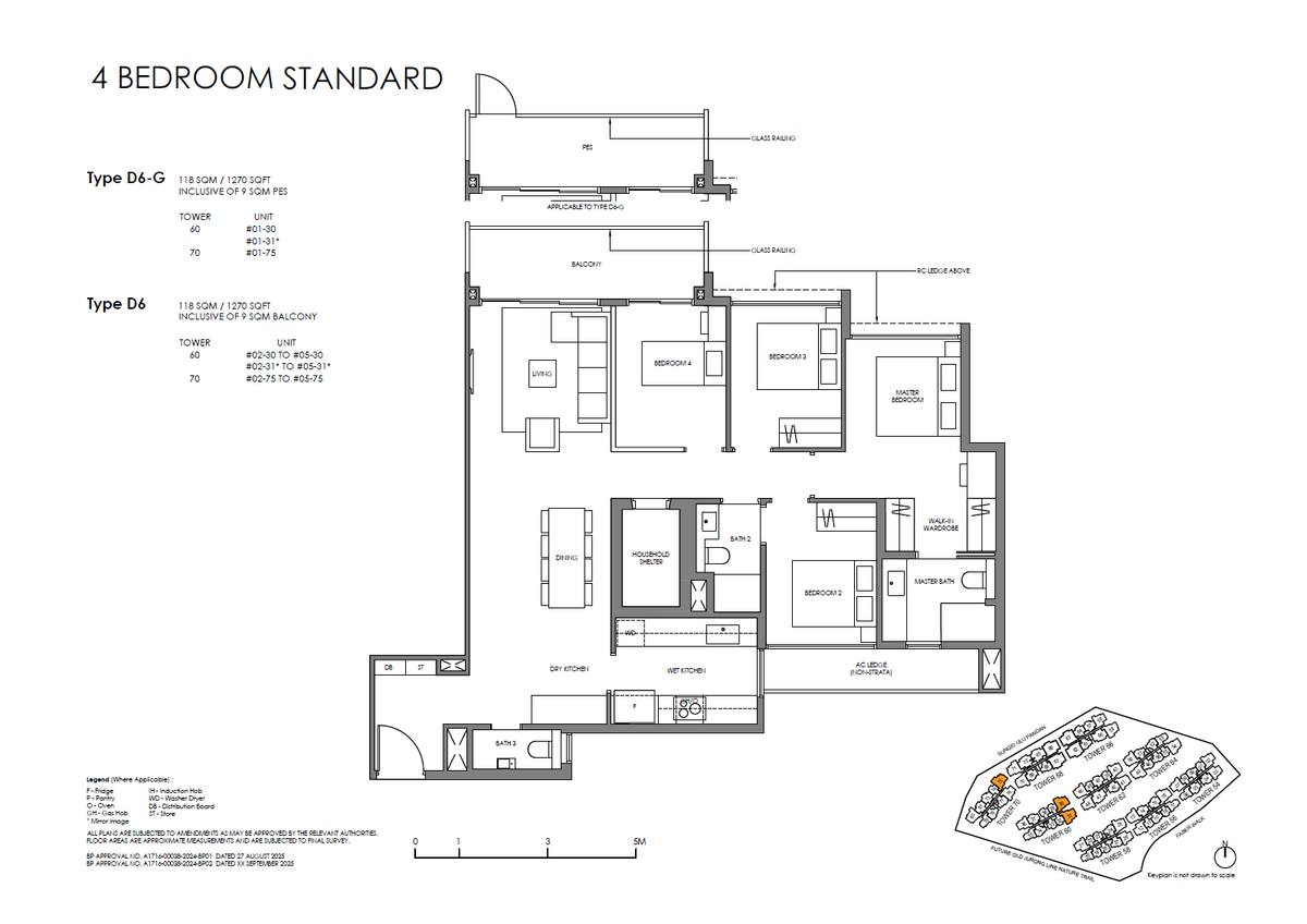Faber Residence D6-G floor plan
