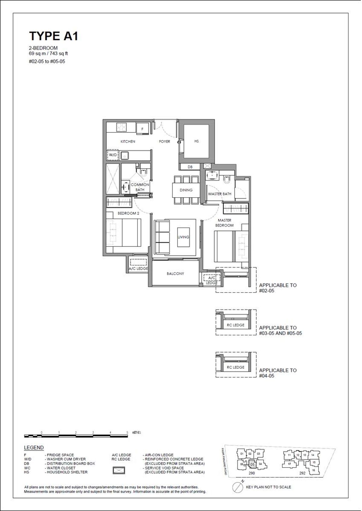 The Hillshore 锦绣山庄 A1 floor plan