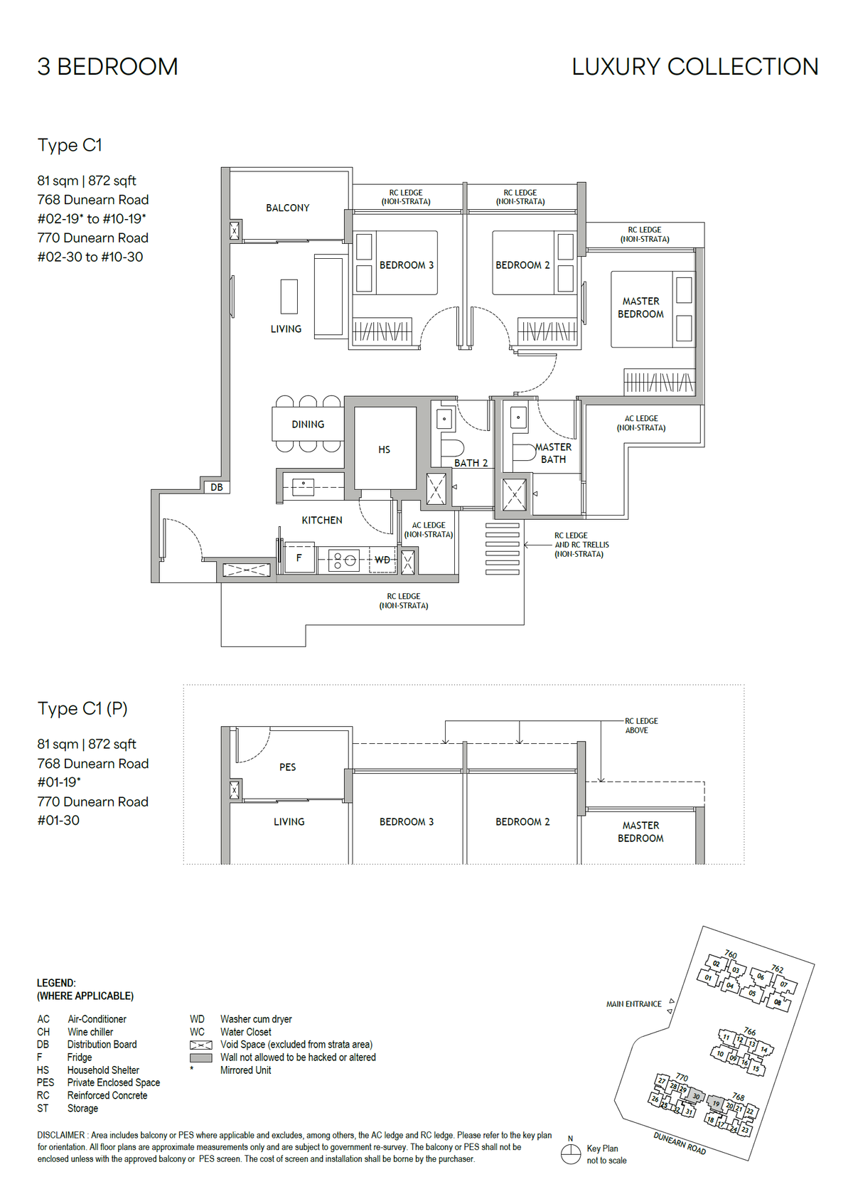 Dunearn House C1 floor plan