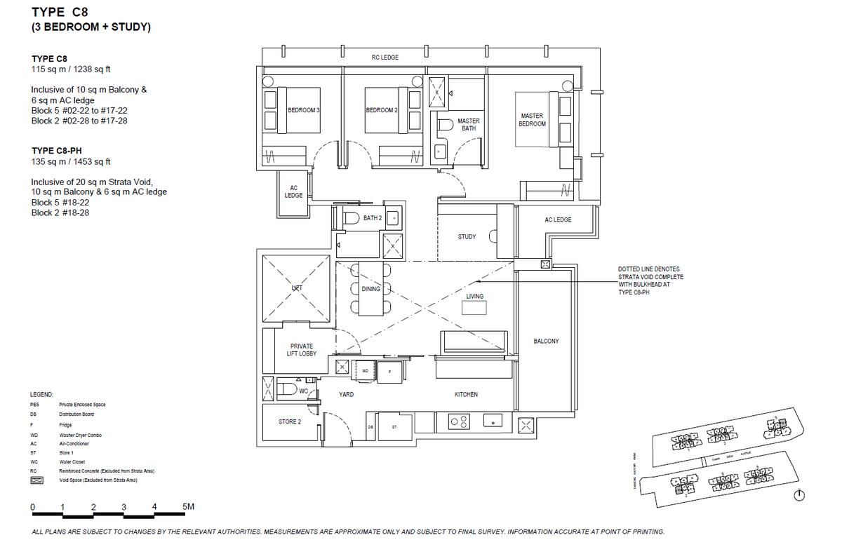 The Continuum 双悦园 C8 floor plan