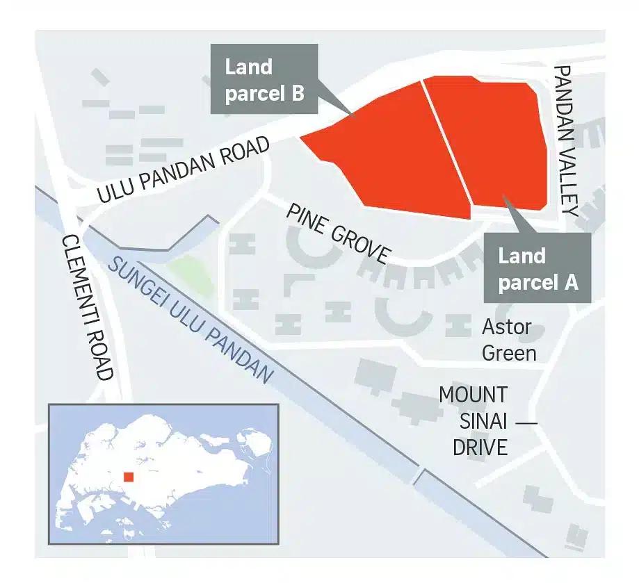 Pinetree Hill location map