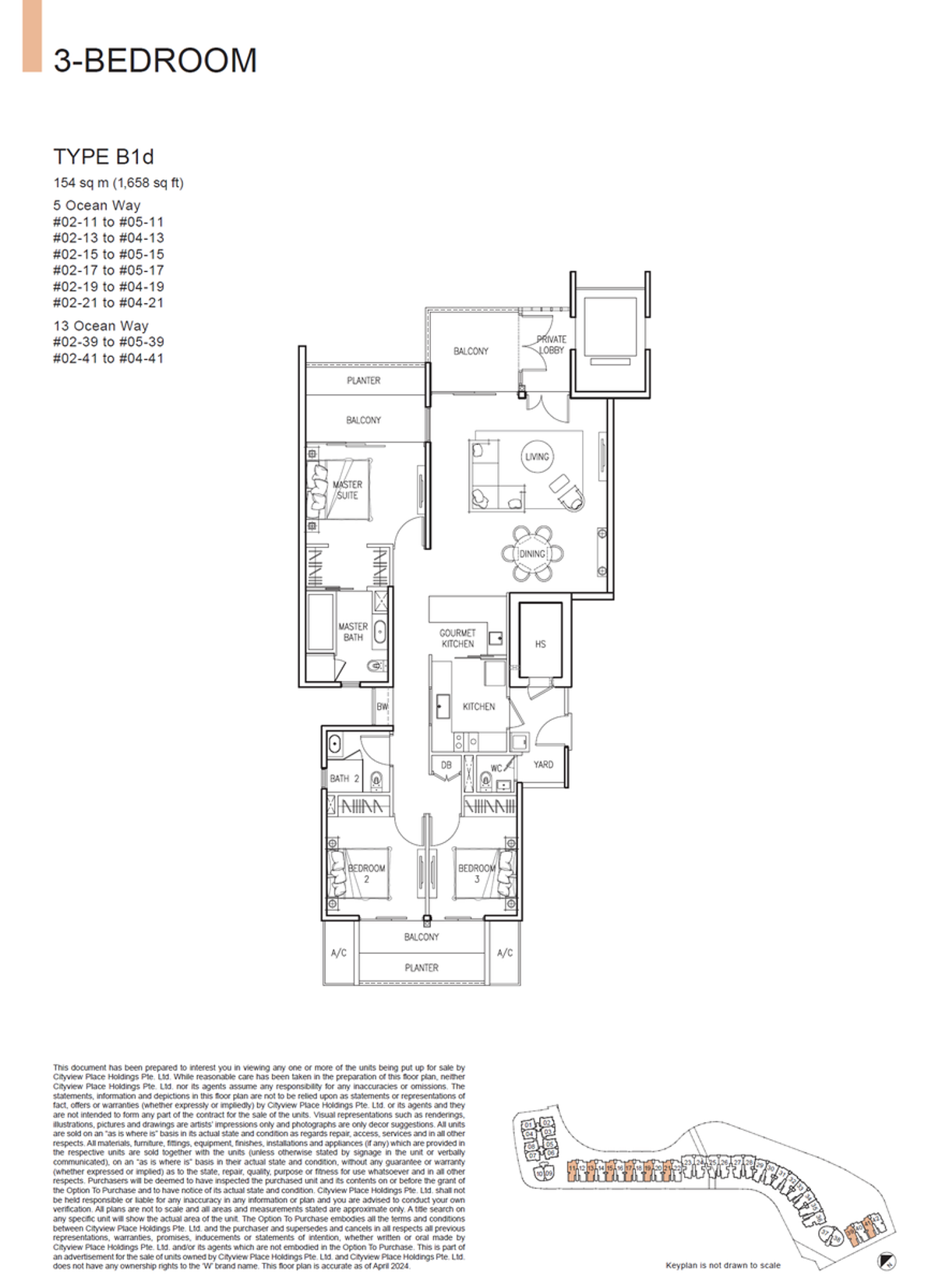 The Residences At W Singapore Sentosa Cove B1d floor plan