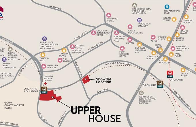UPPERHOUSE at Orchard Boulevard new launch condo in D10 - Tanglin / Holland / Bukit Timah, Singapore