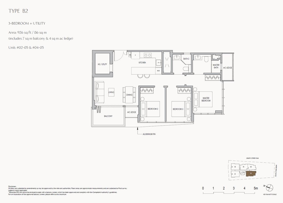 The Shorefront B2 floor plan