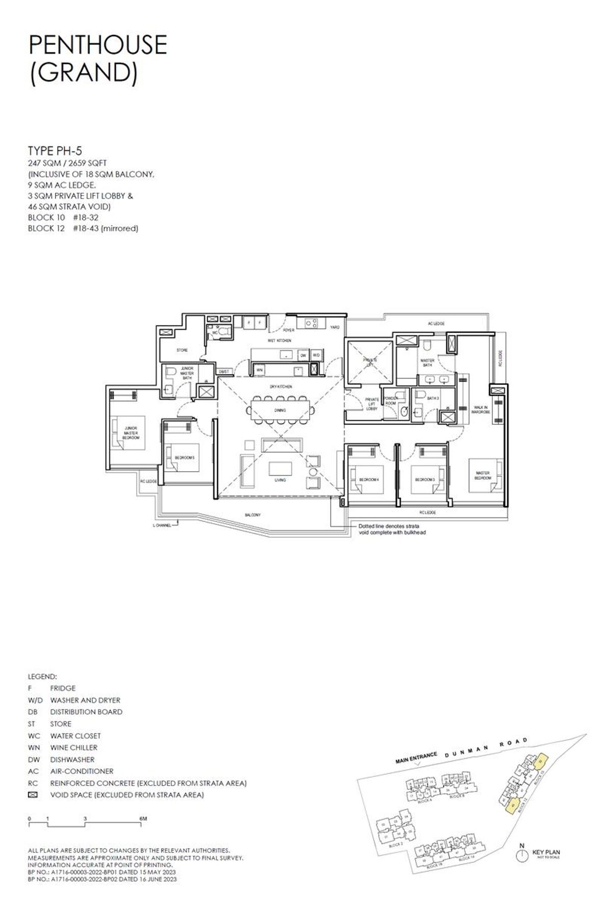 Grand Dunman 名门世家 PH-5 floor plan