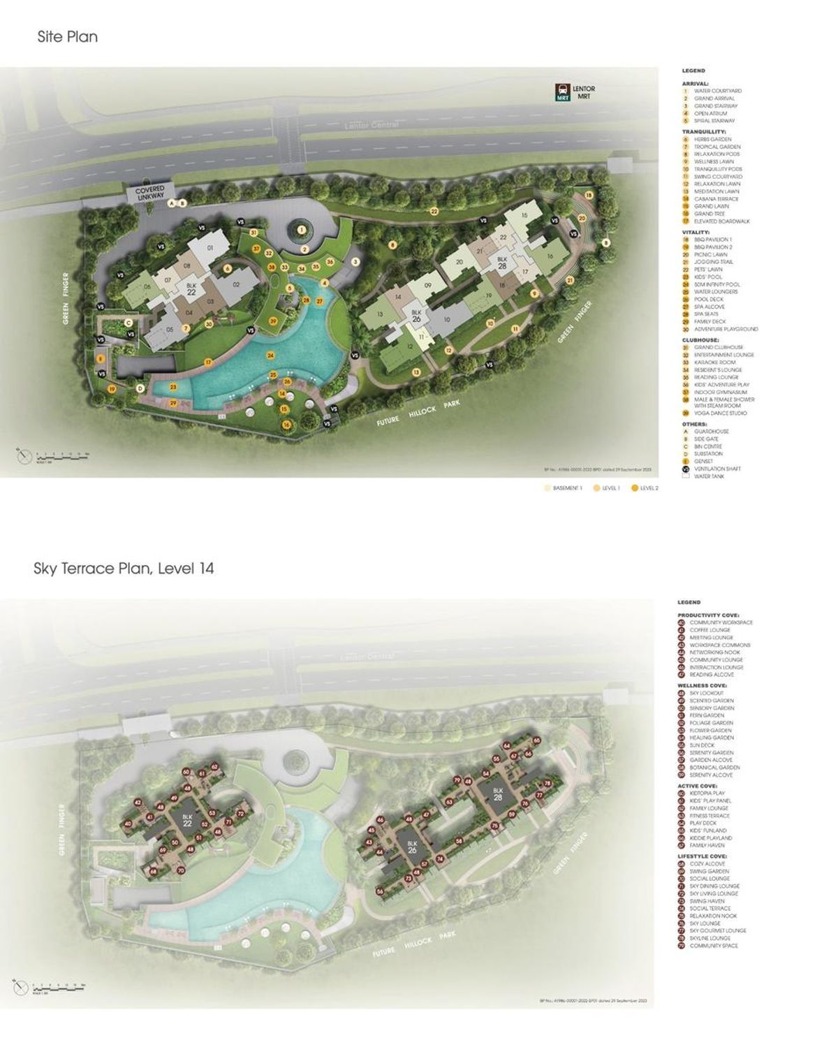 Hillock Green 悦翠轩 site plan
