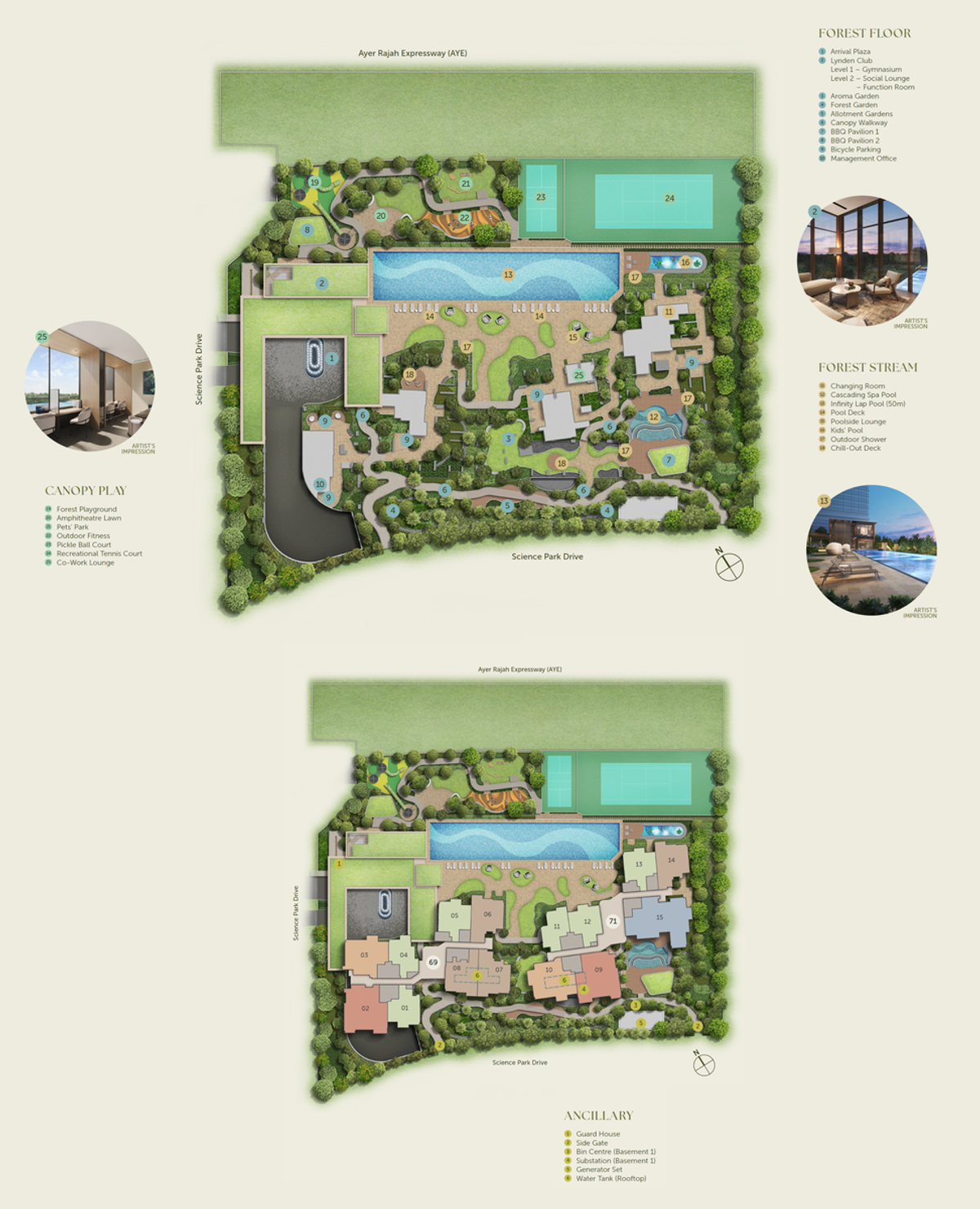 LyndenWoods 风之林 site plan