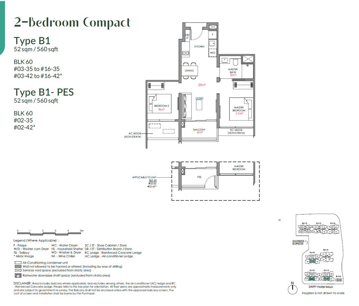 Narra Residences 翠岚轩 B1 floor plan