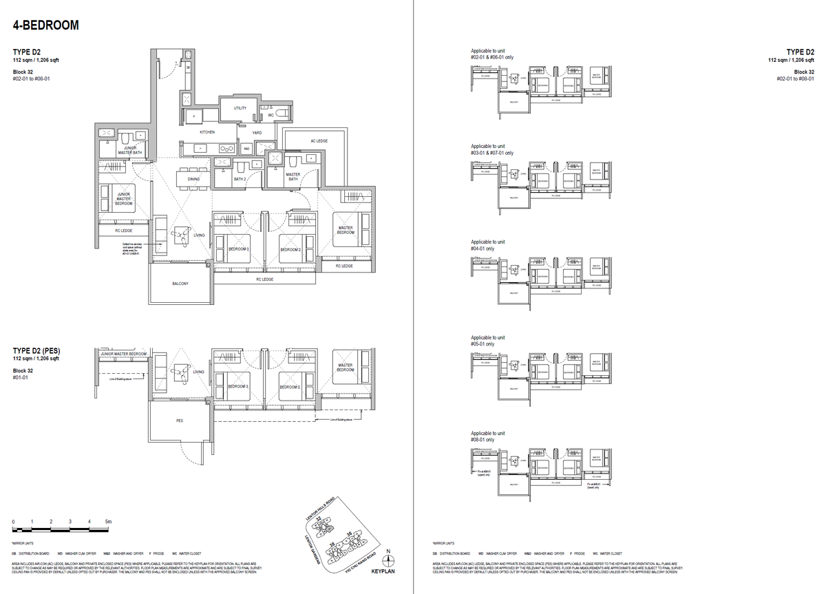 Lentoria D2(PES) floor plan