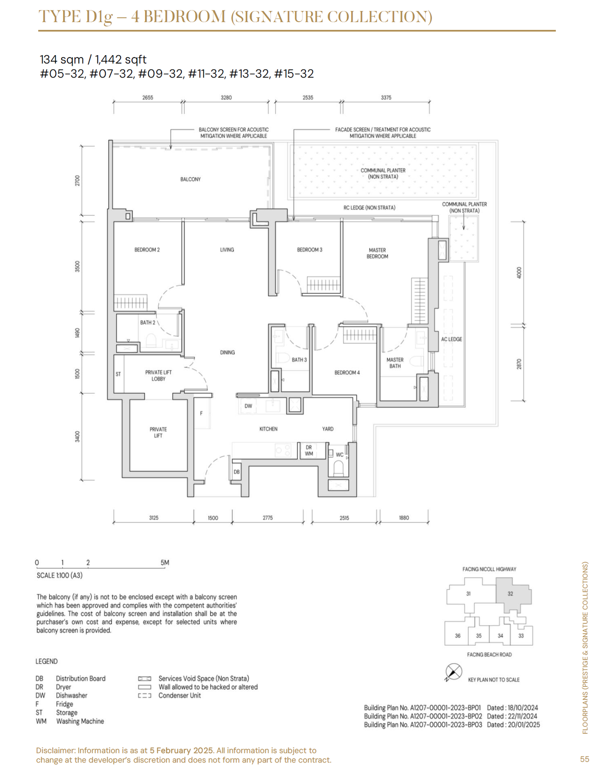 Aurea D1g floor plan