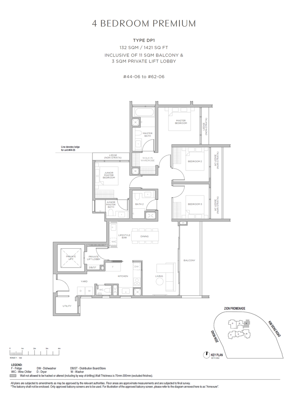 Promenade Peak DP1 floor plan