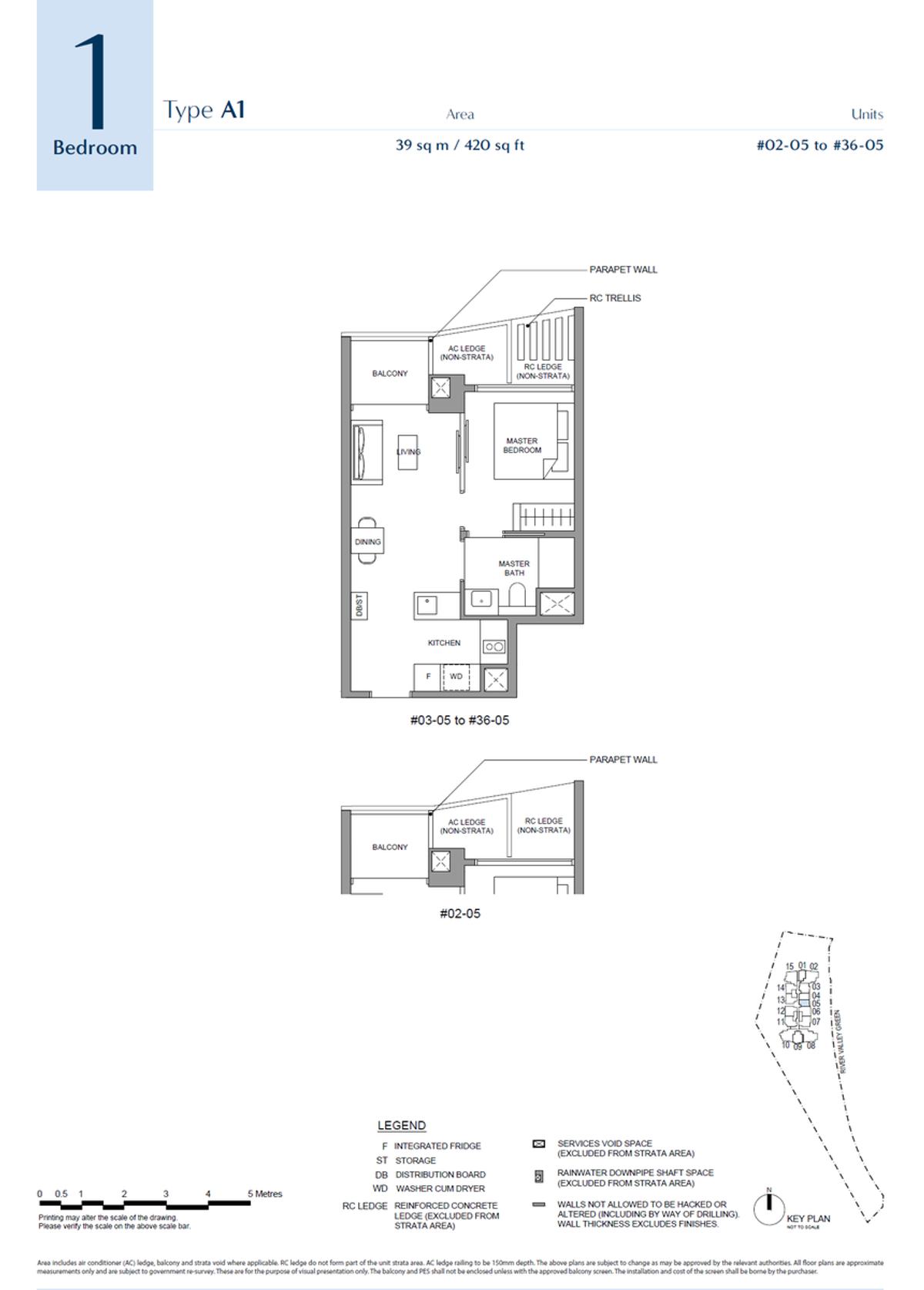 River Green 嘉溪绿苑 A1 floor plan