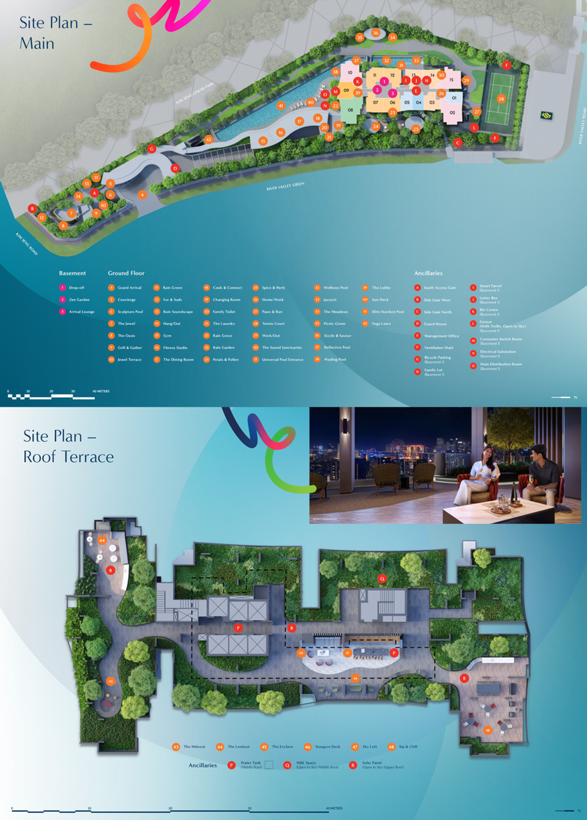 River Green 嘉溪绿苑 site plan