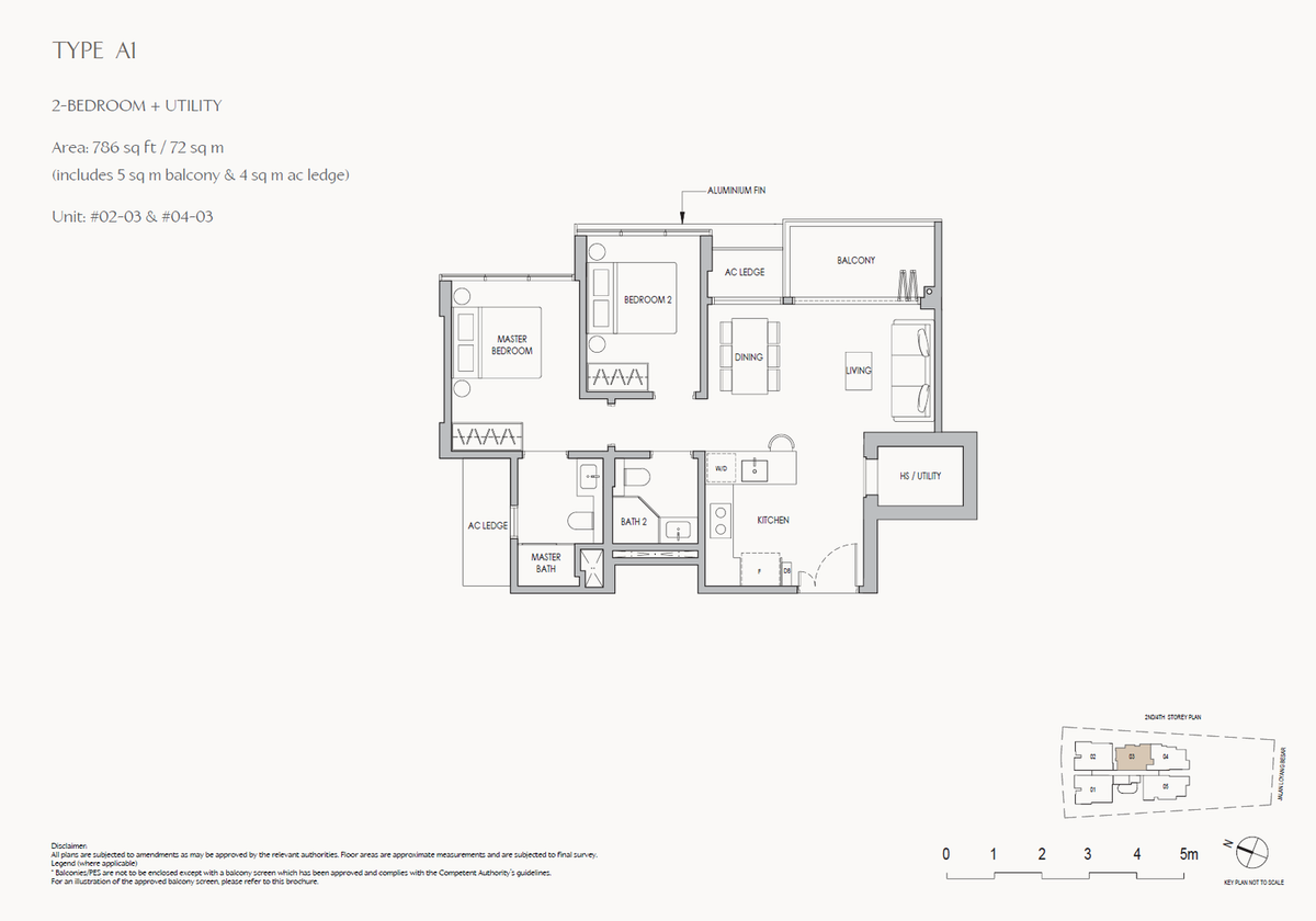 The Shorefront A1 floor plan