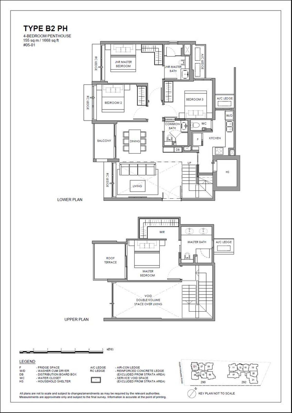 The Hillshore 锦绣山庄 B2 PH floor plan