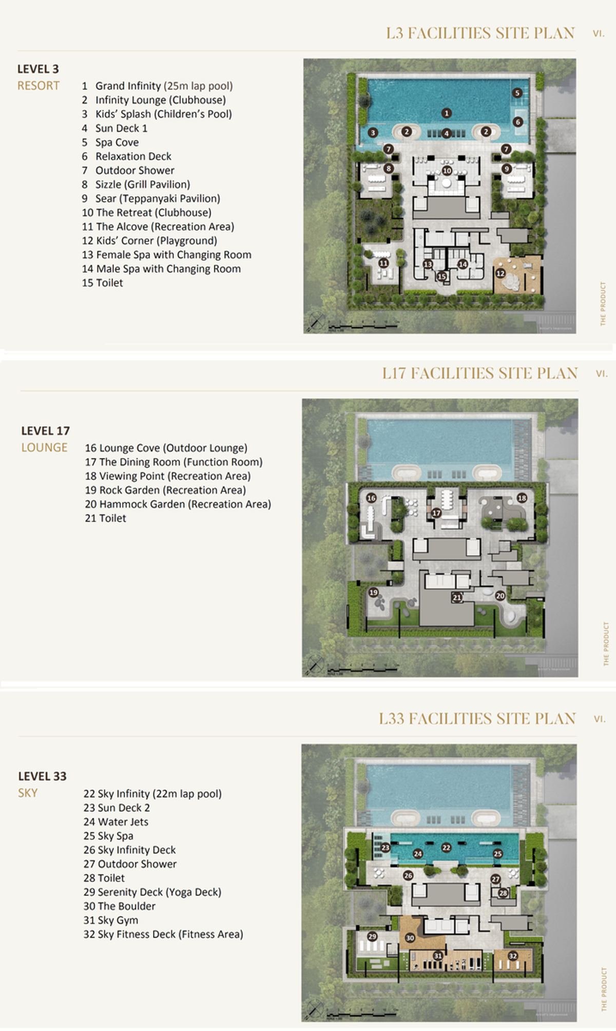 Aurea site plan