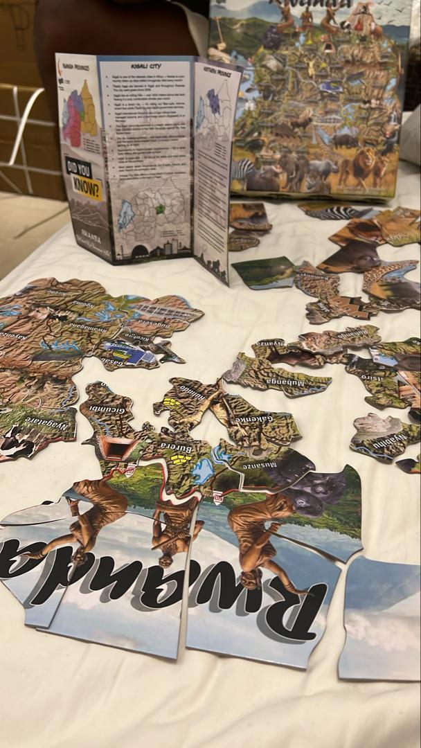 Rwanda 60 pieces Puzzle