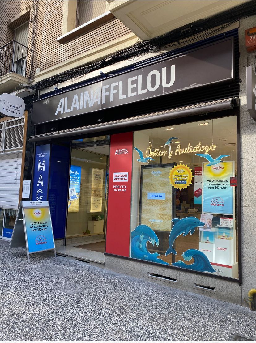 Centro auditivo Alain Afflelou Tenor Fleta en Zaragoza