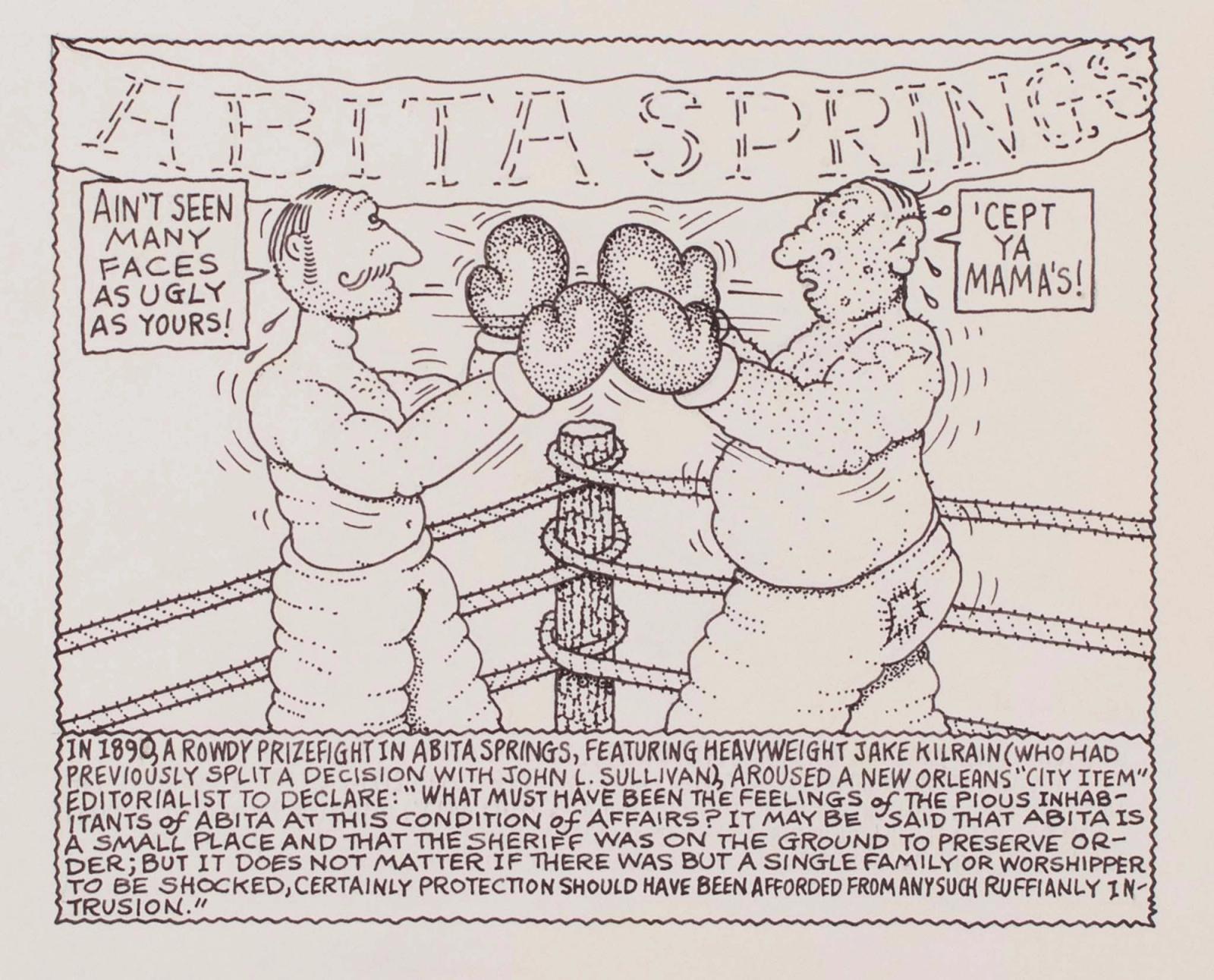 In 1890, A Rowdy Prizefight in Abita Springs