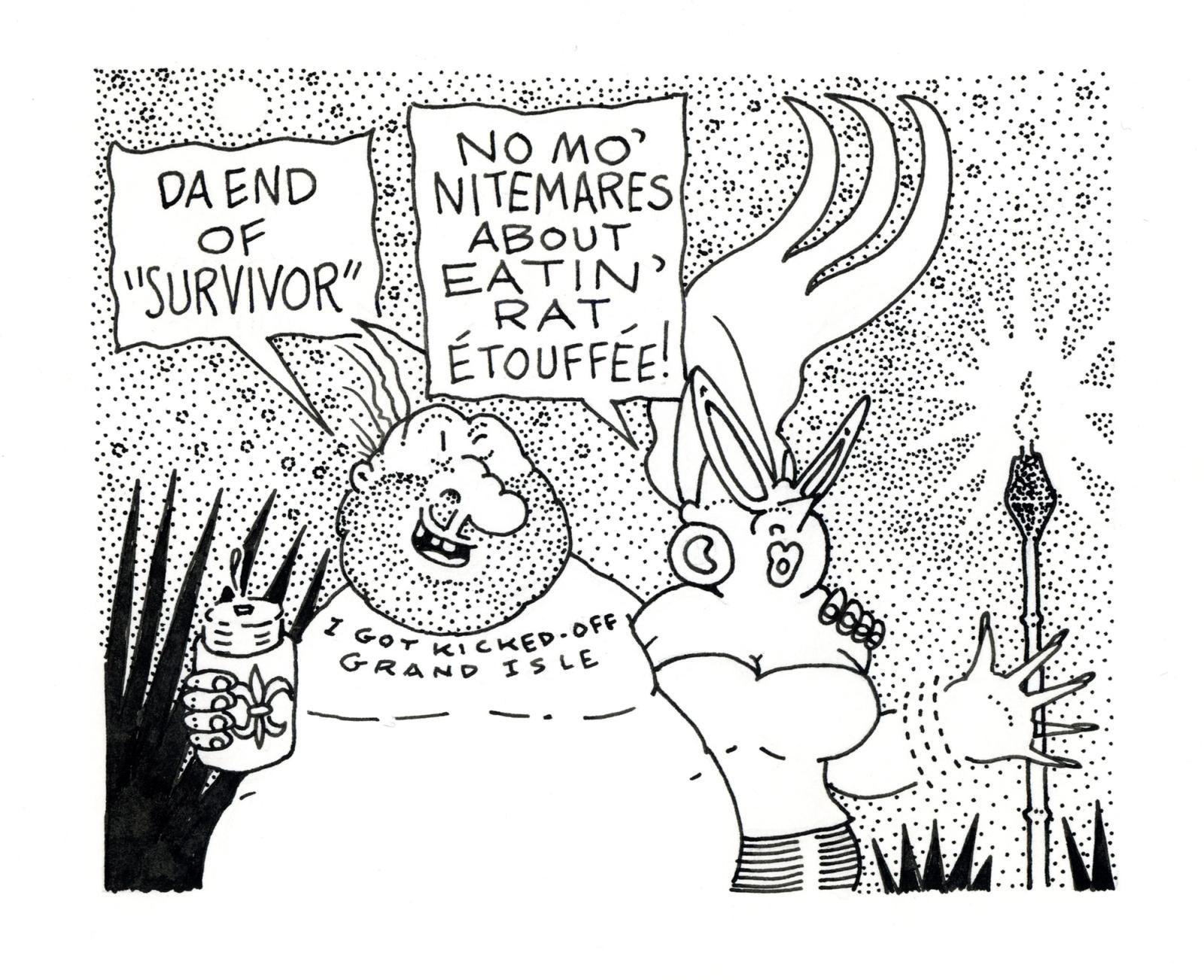No Mo' Nitemares About Eatin' Rat Étouffée!