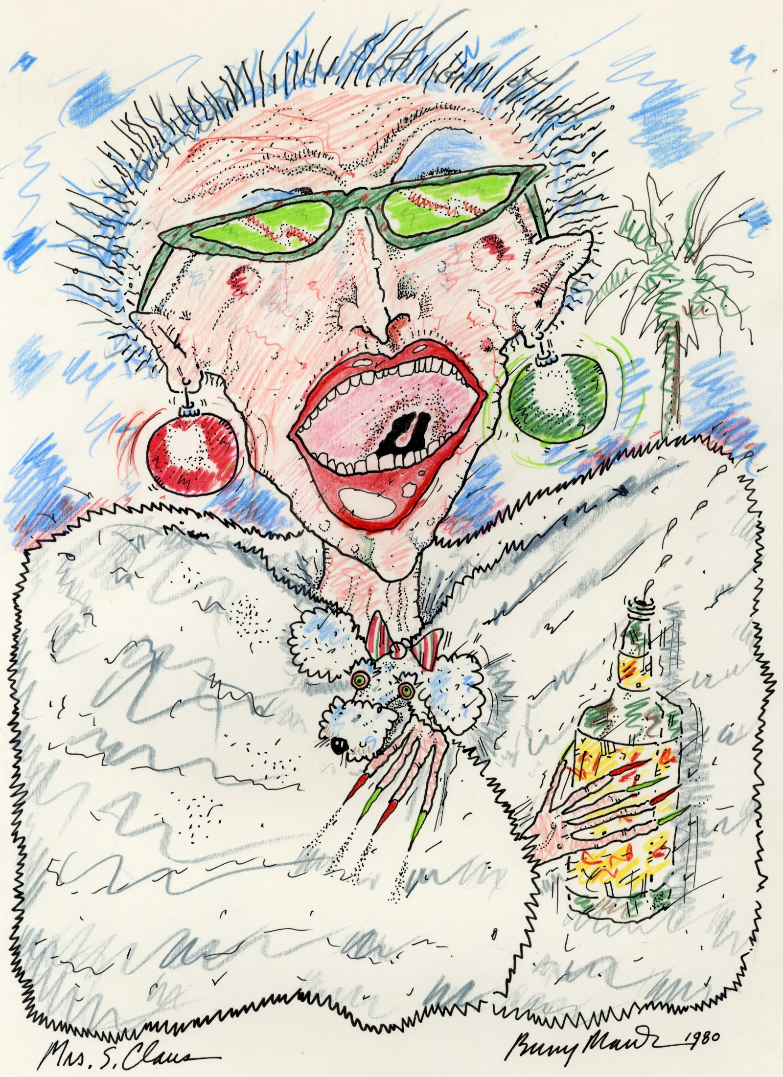 Christmas, Poodle, Ms. Claus