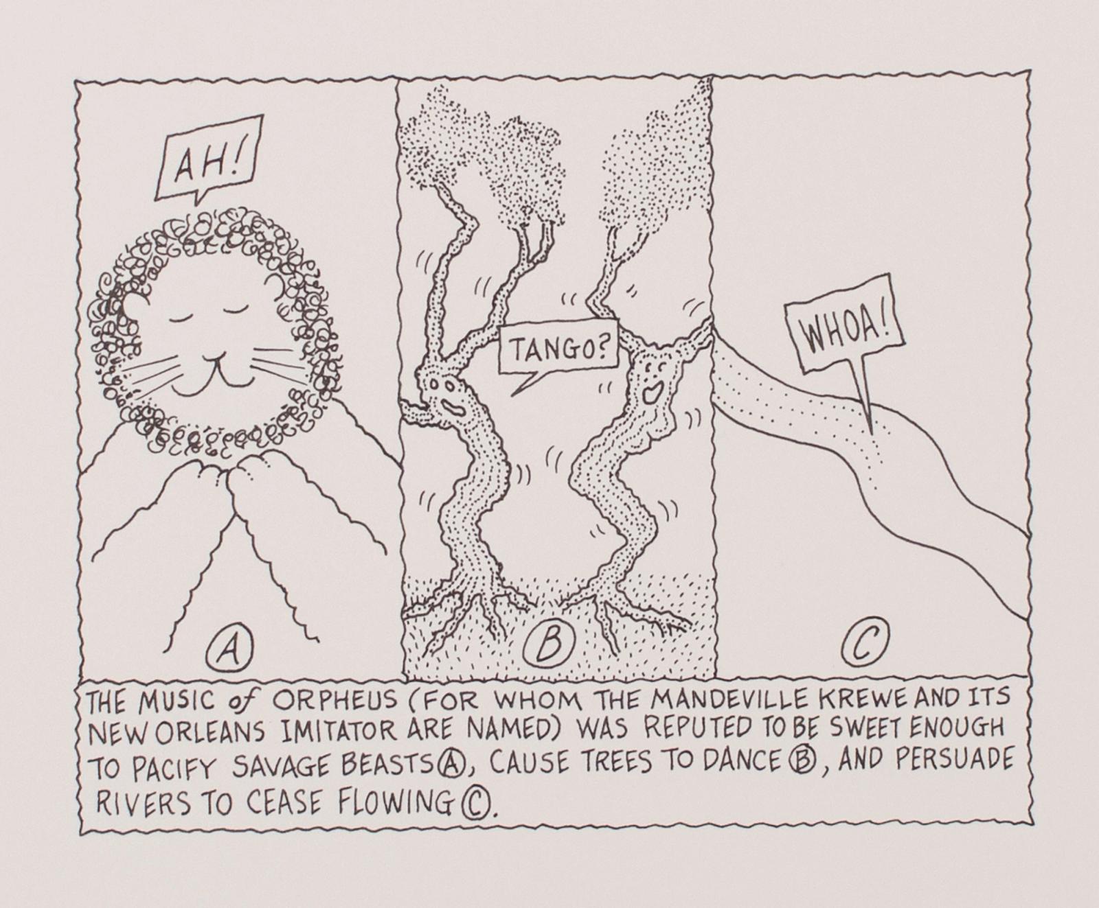 The Music of Orpheus (For Whom The Mandeville Krewe And It's New Orleans Imitator Are Named)