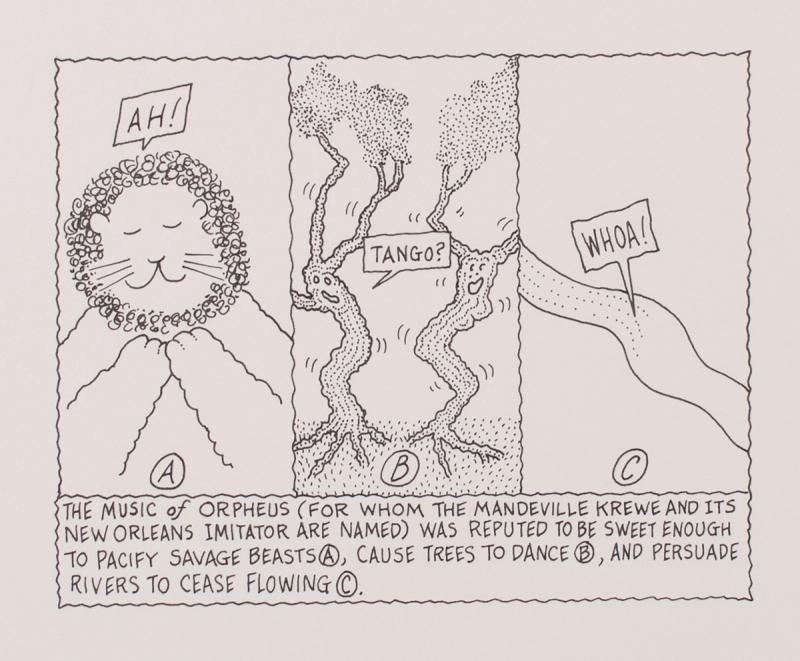 The Music of Orpheus (For Whom The Mandeville Krewe And It's New Orleans Imitator Are Named)