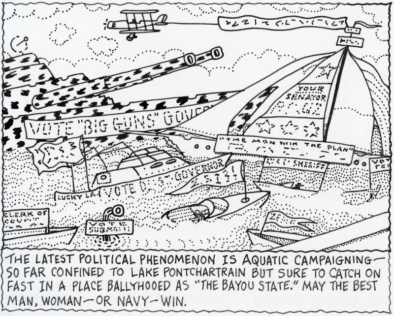 The Latest Political Phenomenon Is Aquatic Campaigning