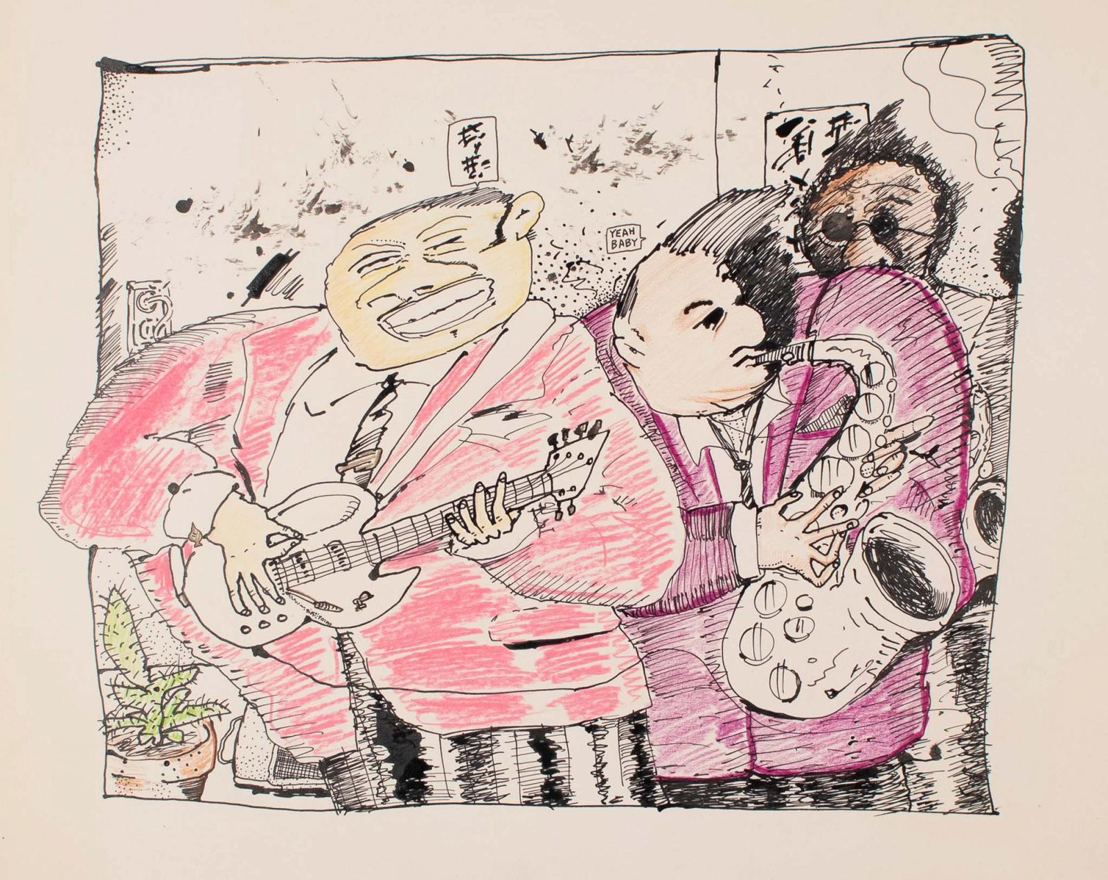 Guitar and Saxophones