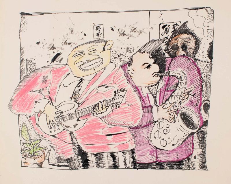 Guitar and Saxophones