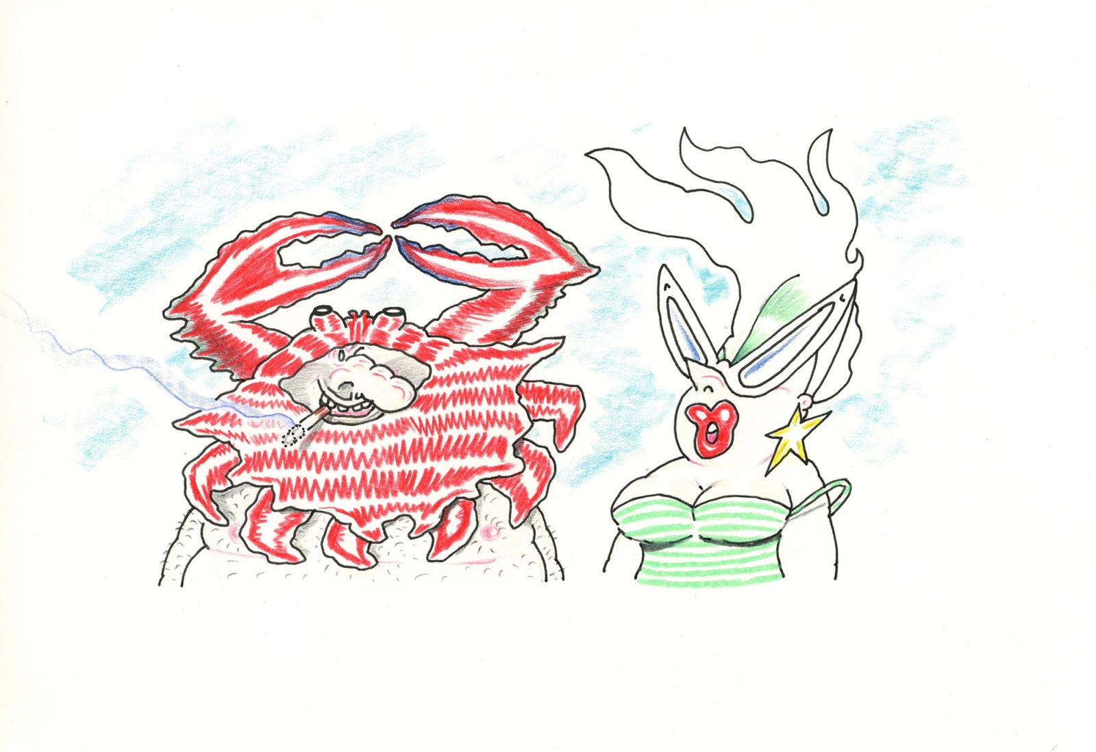 Vic Smoking Crab