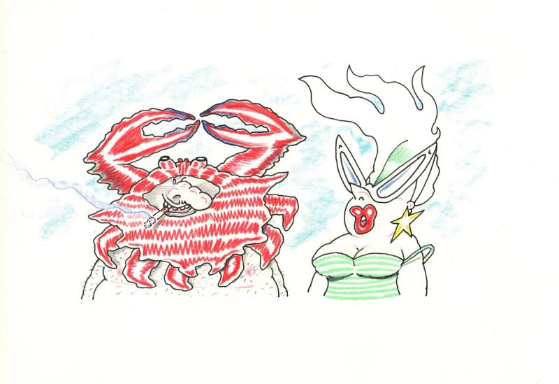 Vic Smoking Crab